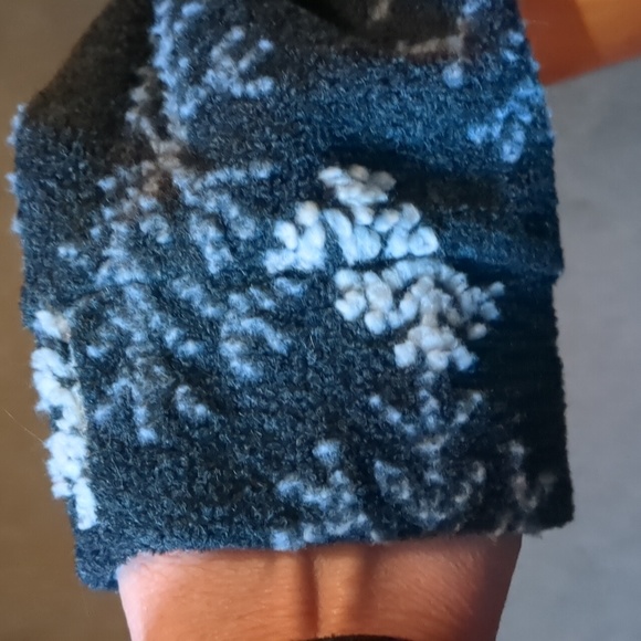 MUSKOKA LAKES* Snowflake hooded Teddy sweater button down jacket long sleeve - Picture 4 of 12